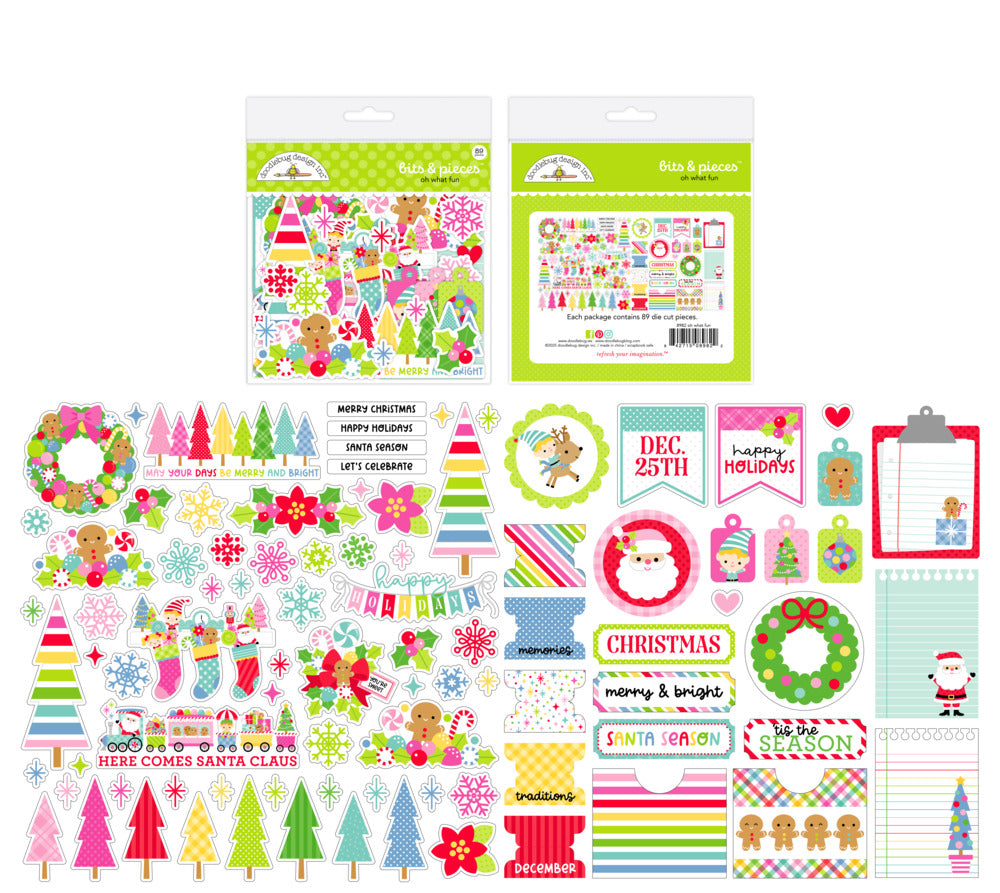 Doodlebug, Bits & Pieces, Oh What Fun Pre-order