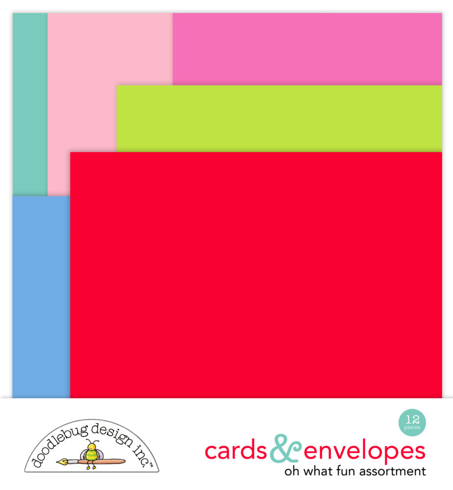 Doodlebug, Cards & Envelopes, Oh What Fun Pre-order