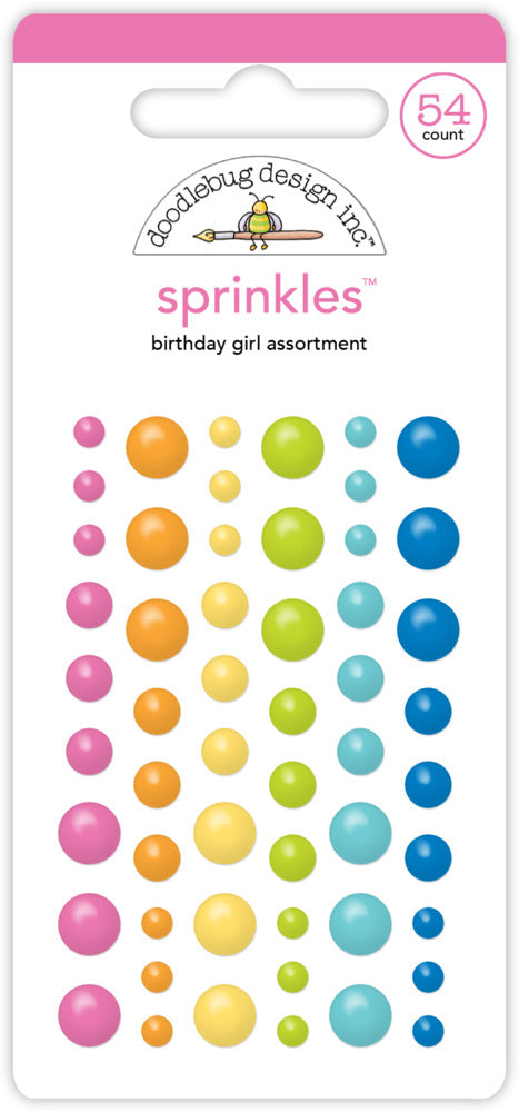 Doodlebug, Sprinkles, Birthday Girl Assortment Pre-order