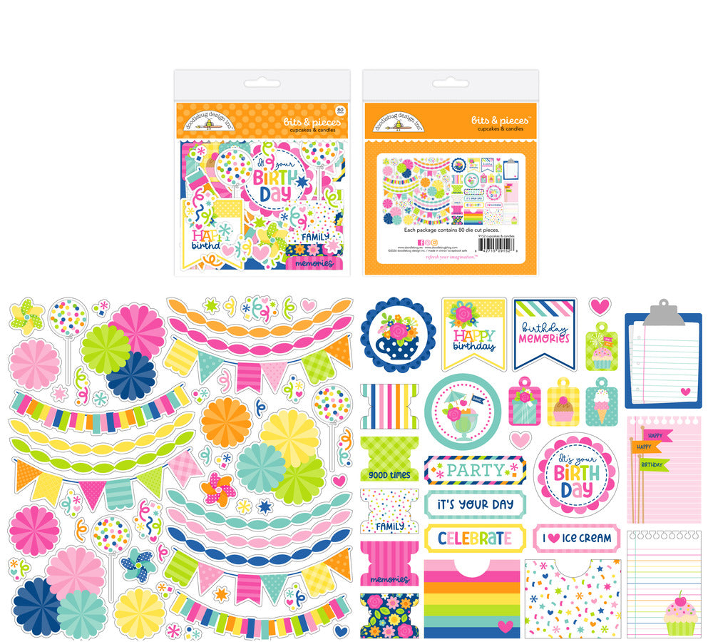 Doodlebug,  Bits & Pieces, Cupcakes & Candles Pre-order