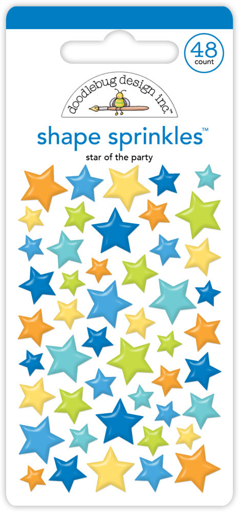 Doodlebug,  Shape Sprinkles, Star Of The Party Pre-order