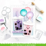 Lawn Fawn, Build A Drink Bubble Add One