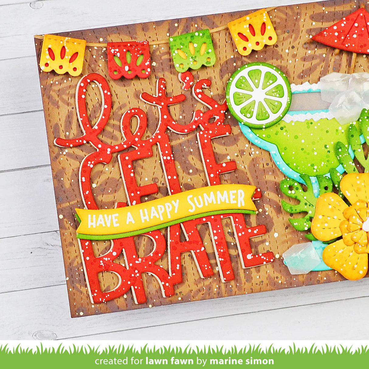 Lawn Fawn, Fiesta Banner Border