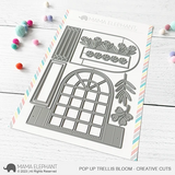 Mama Elephant, Pop Up Trellis Bloom Die Cut