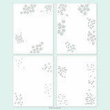 Concord & 9th, Stencil Pack, Around the Garden (4pc)