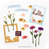 Concord & 9th , Clear Stamp & Die, Daisy Delight