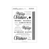 Concord & 9th, Kristina Werner, Clear Stamp & Die, Merry Greetings Builder