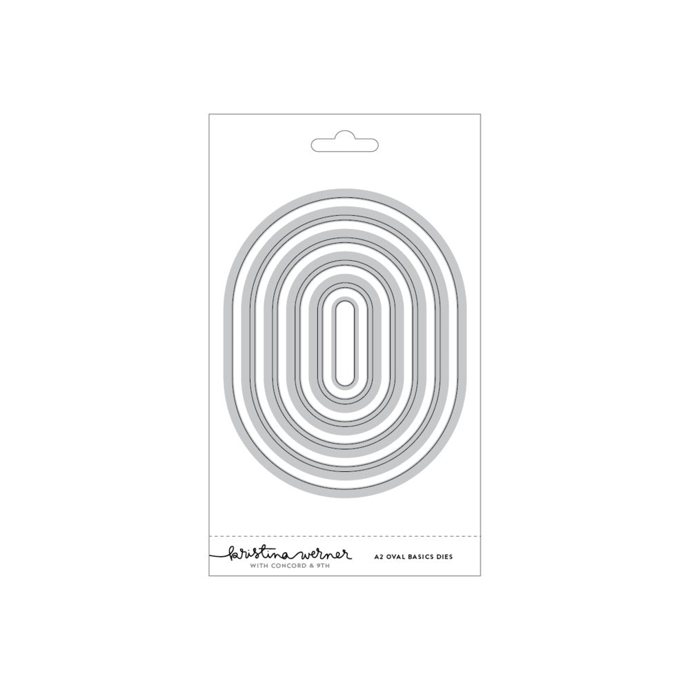 Concord & 9th, Dies, A2 Oval Basics