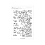 Concord & 9th , Kristina Werner, Clear Stamp, Flower Field