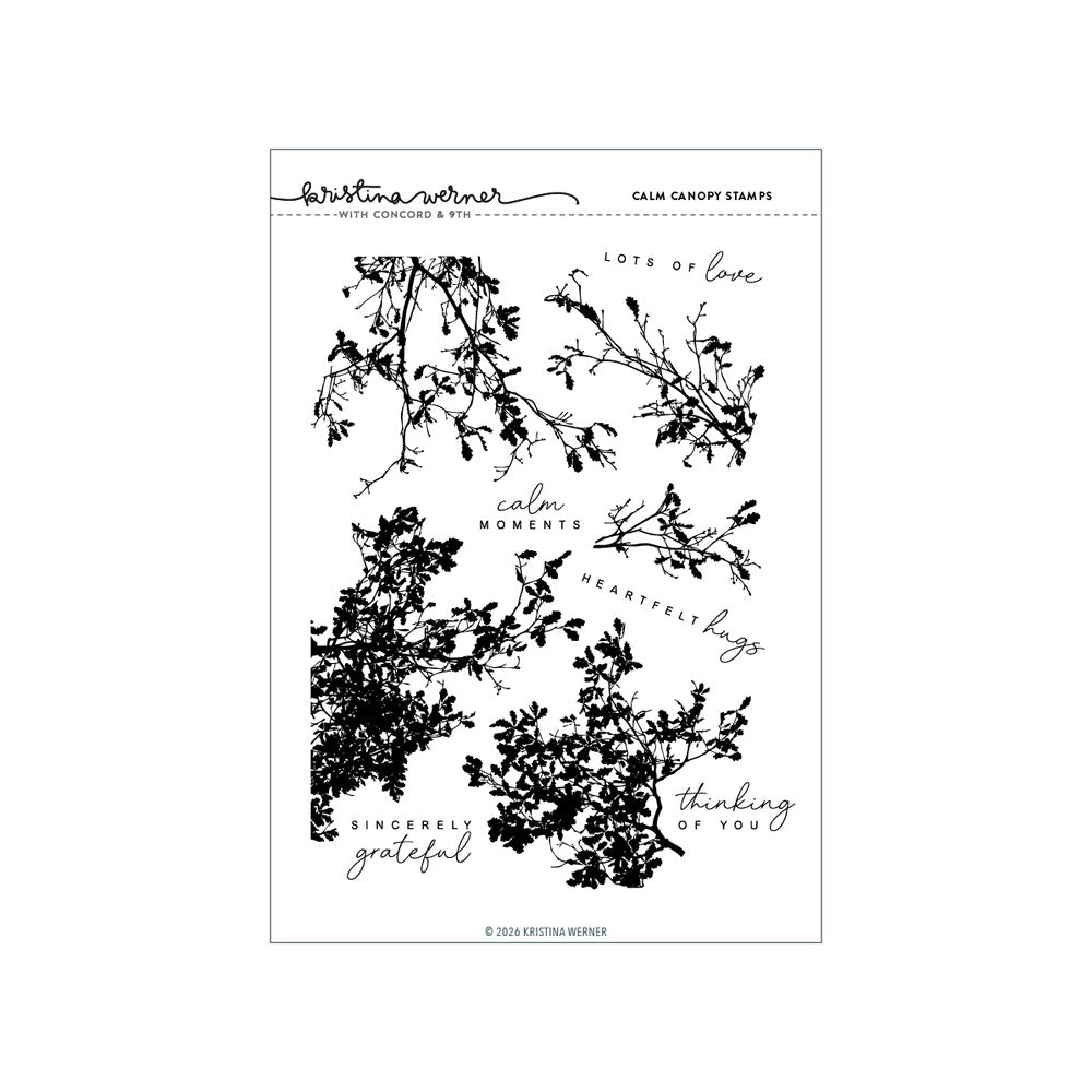 Concord & 9th , Clear Stamp, Calm Canopy