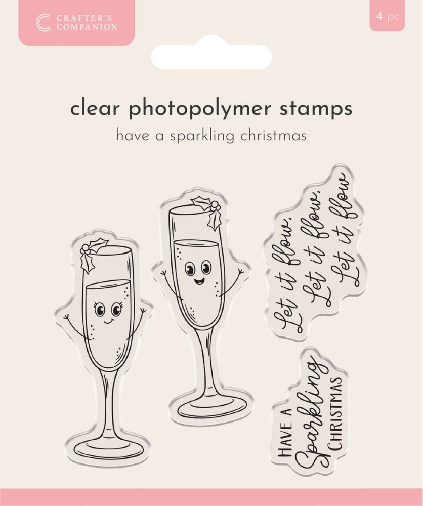 Crafter's Companion, Clear Stamp, Have a Sparkling Christmas