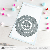 Mama Elephant, Caly Circle Lace Die Cut