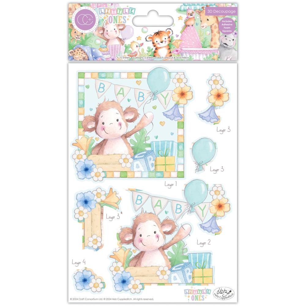 Craft Consortium, Little Ones 3D Decoupage