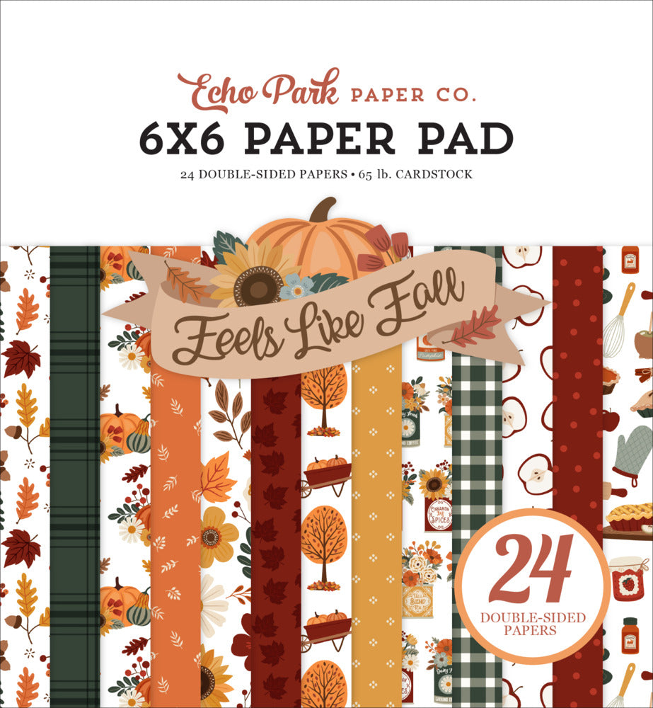 Echo Park, 6X6 Paper Pad, Feels Like Fall