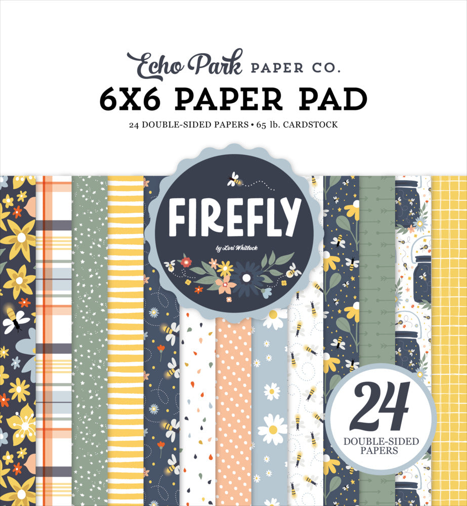 Echo Park, 6x6 Paper Pad, Firefly