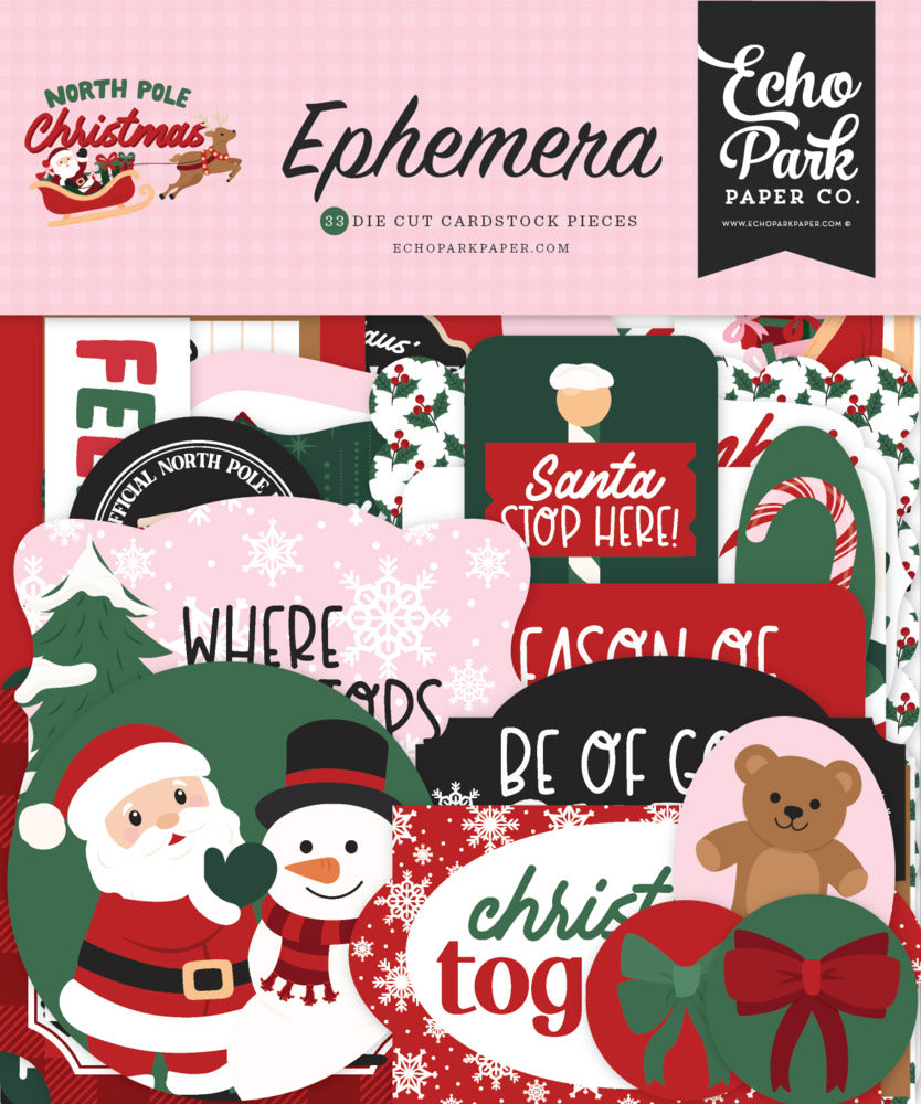 Echo Park, Ephemera, North Pole Christmas