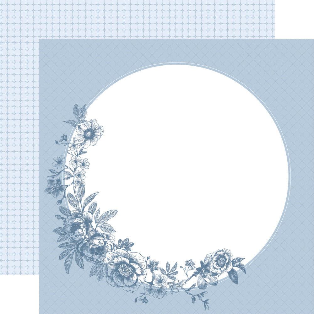 Echo Park, 12X12 Patterned Paper, Save the Date - Just Married Layout