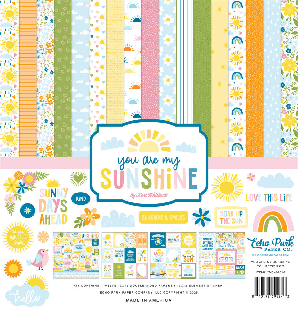 Echo Park, 12X12 Collection Kit, You Are My Sunshine Pre-order