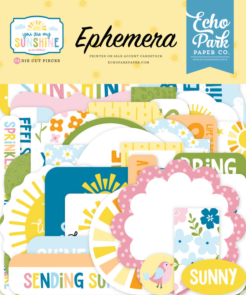Echo Park, Ephemera, You Are My Sunshine Pre-order