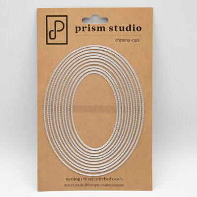 Prism Studio, Chroma-cuts Stitched Ovals Die Cuts