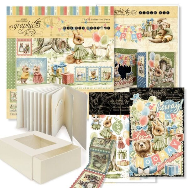 Graphic 45, Album Kit, Hip Hip Hooray