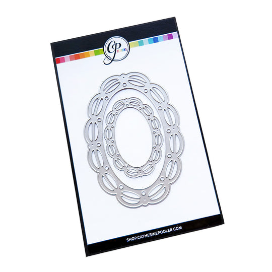 Catherine Pooler, Glided Oval Dies