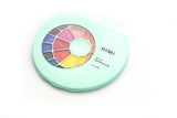 HIMI, Semi-Moist Watercolor Paint Set, 24 Colors in Pans & Paint Brush, Green