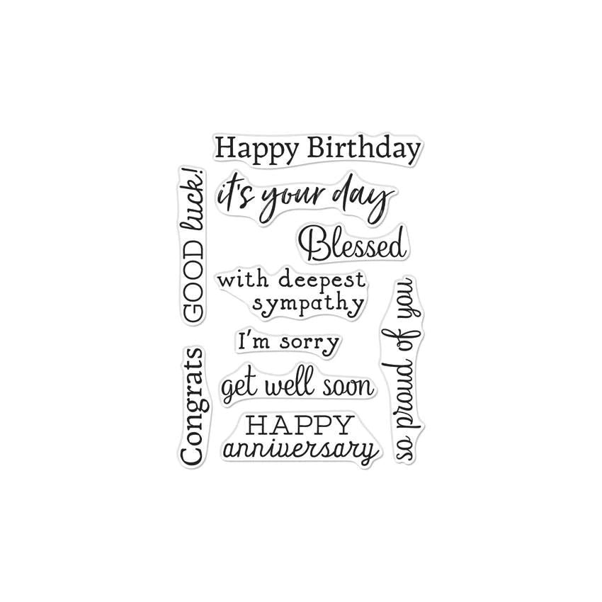 Hero Arts, Stamp, Hero Greetings Occasions