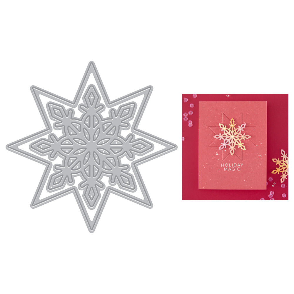 Hero Arts, Die, Very Merry - Snowflake Star