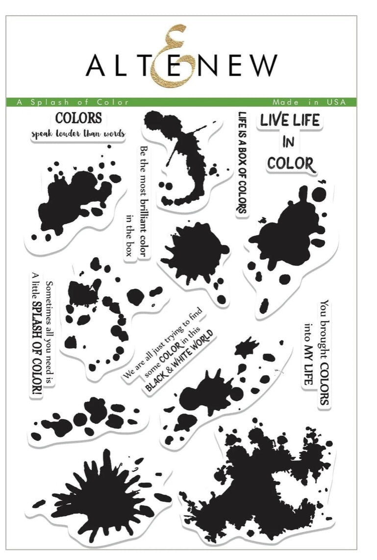 Altenew, A splash of Color Stamp