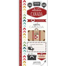 Scrapbook Customs, Canada Adventure Stickers