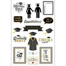 Scrapbook Customs, Graduation Laser Die-cuts, Embellishments