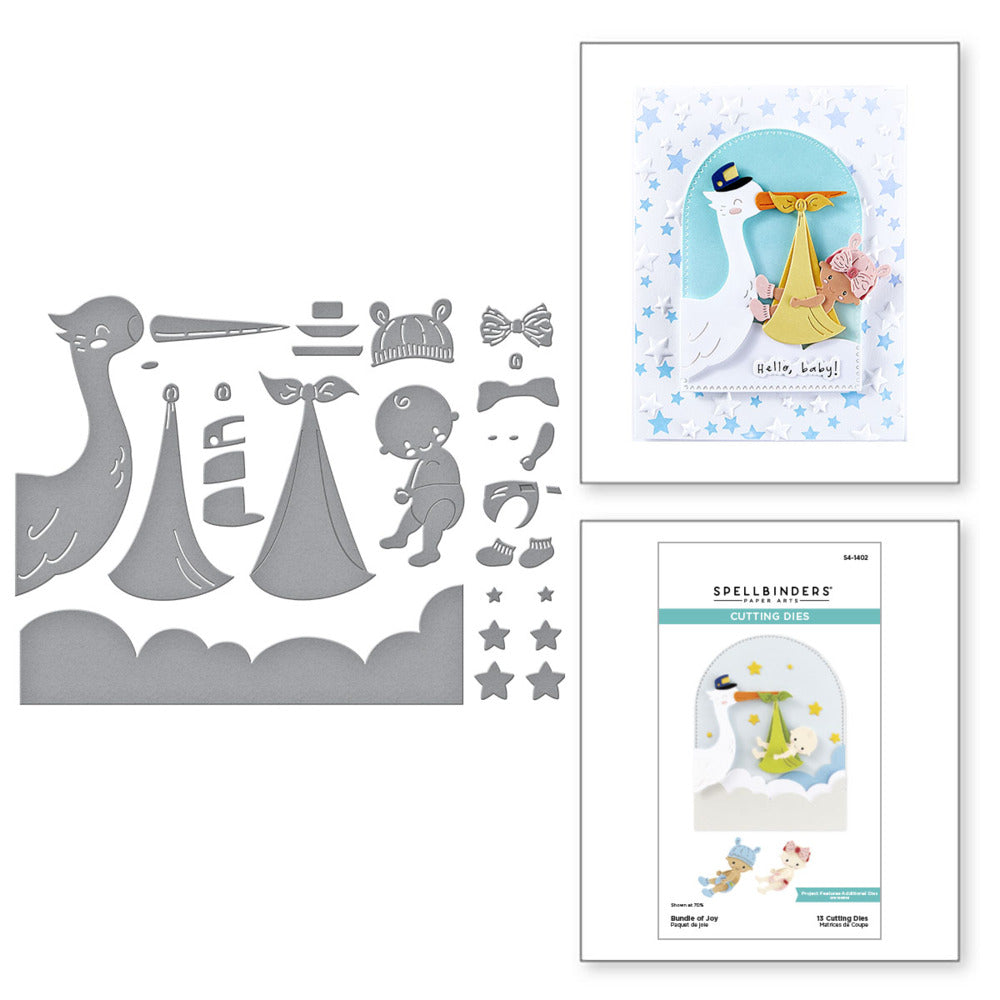 Spellbinders Cutting Dies; Bundle of Joy