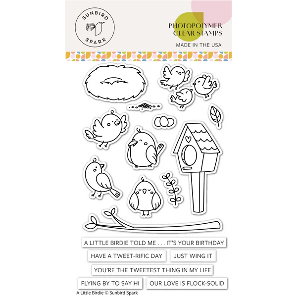 Sunbird Spark; A Little Birdie Stamp