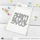 Mama Elephant Big Made with Love Die