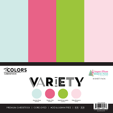 Photoplay; Sugar Plum Christmas; My Colors Cardstock Paper Pack