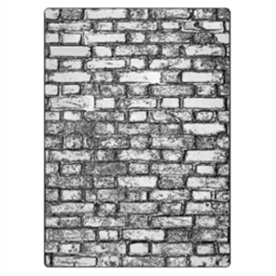 Sizzix 3-D Texture Fades, Brickwork; Large/A5