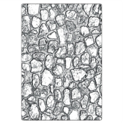 Sizzix 3-D Texture Fades, Cobblestone; Large/A5