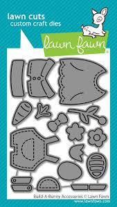 Lawn fawn Build-a-bunny Accessories Dies