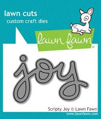 Lawn fawn Scripty Joy