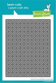 Lawn fawn Quilted Diamond Backdrop