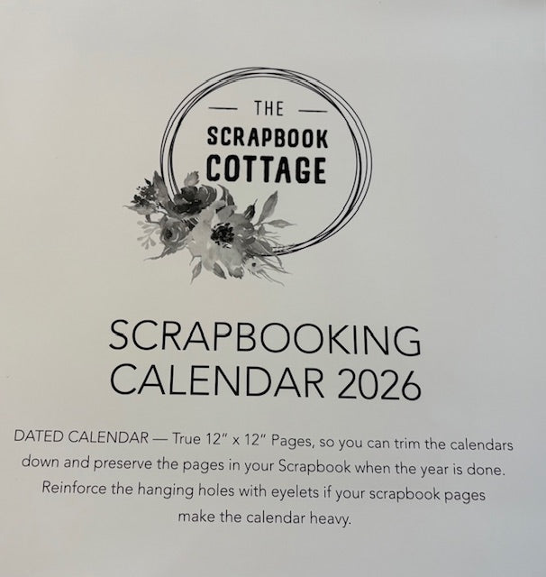 TSC, 12x12 unDated Calendar for 2026