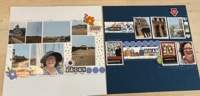 TSC. Page Layout Kit- Many photos Travel Pages