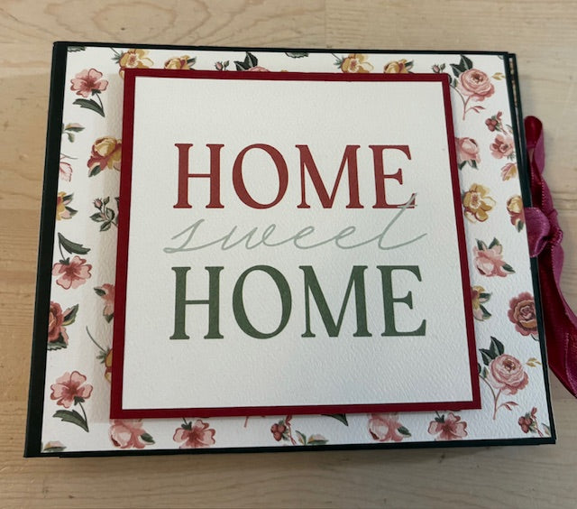 TSC, Virtual Kit, Feels Like Home 5x7 Folio Mini Book Kit