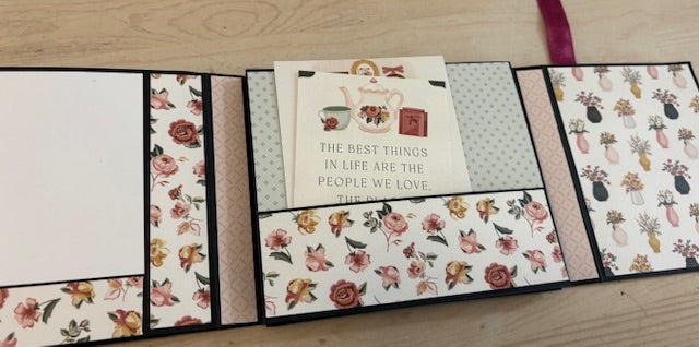 TSC, Virtual Kit, Feels Like Home 5x7 Folio Mini Book Kit