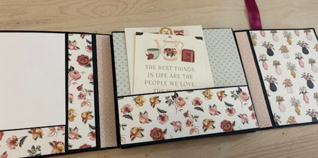 TSC, Virtual Kit, Feels Like Home 5x7 Folio Mini Book Kit