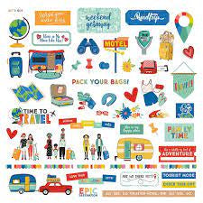 Photoplay, Time To Travel Sticker Sheet