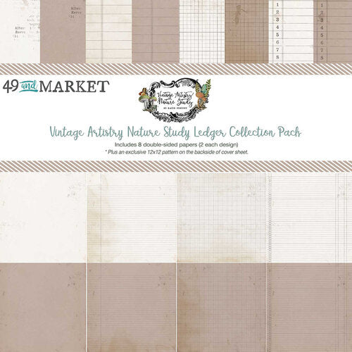49th & Market, Nature Study Ledger Collection Paper Pack