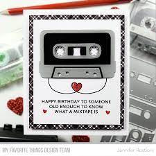 MFT, Mix Tape Sentiments Stamp Set