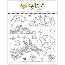 Honey Bee Stamps, Loads of love Stamp